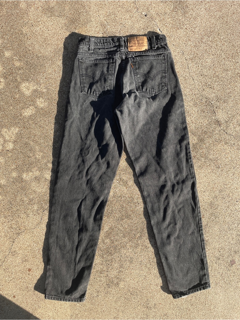 Levi’s RARE Vintage 90s Orange Tab 550 Relaxed Tapered Mom Jeans - Picture 6 of 7